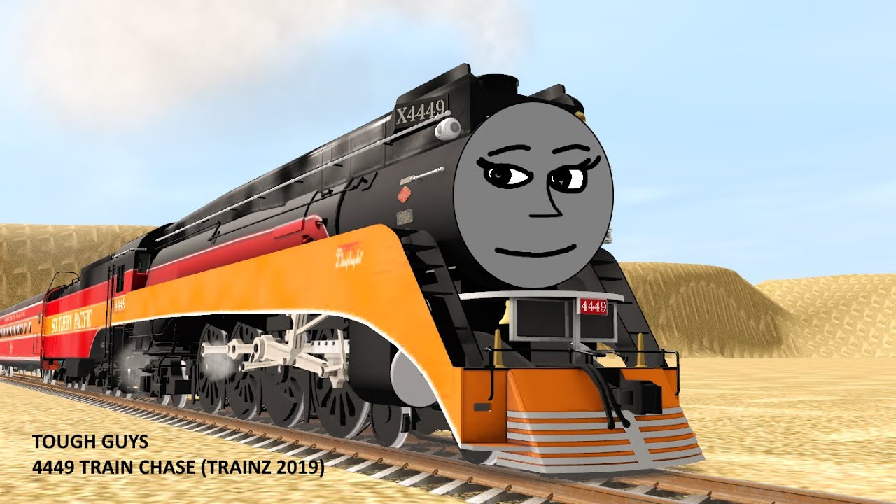 Tough Guys: 4449 Train Chase (Trainz 2019 Remake)