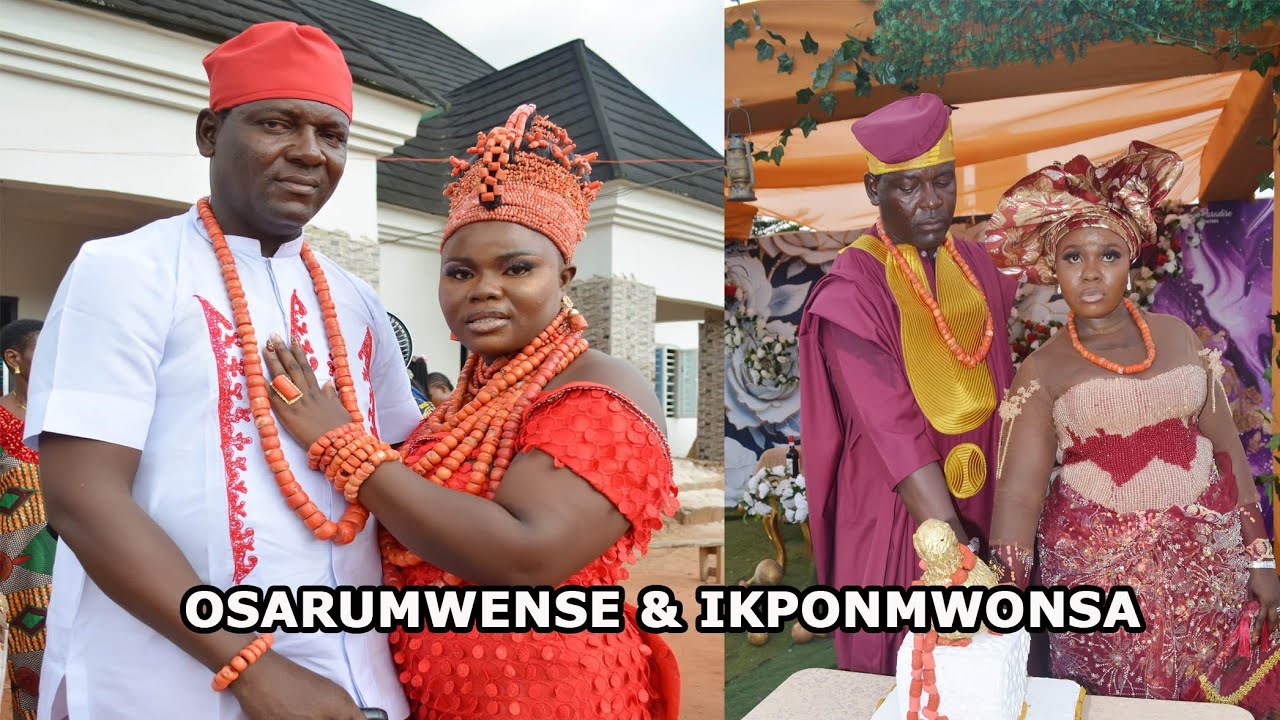 THE MARRIAGE CEREMONY OSARUMWENSE & IKPONMWONSA