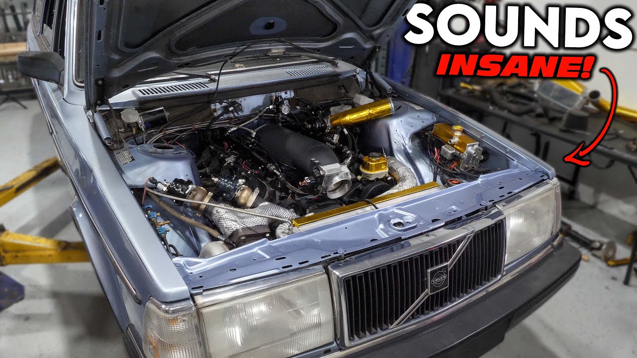 FIRST START With The New 1000HP Engine! A Volvo Shouldn't Sound This Good...