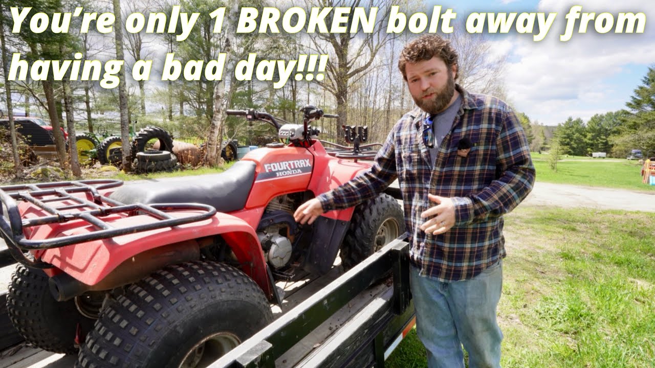 Honda Fourtrax 300 Surprise Repair...