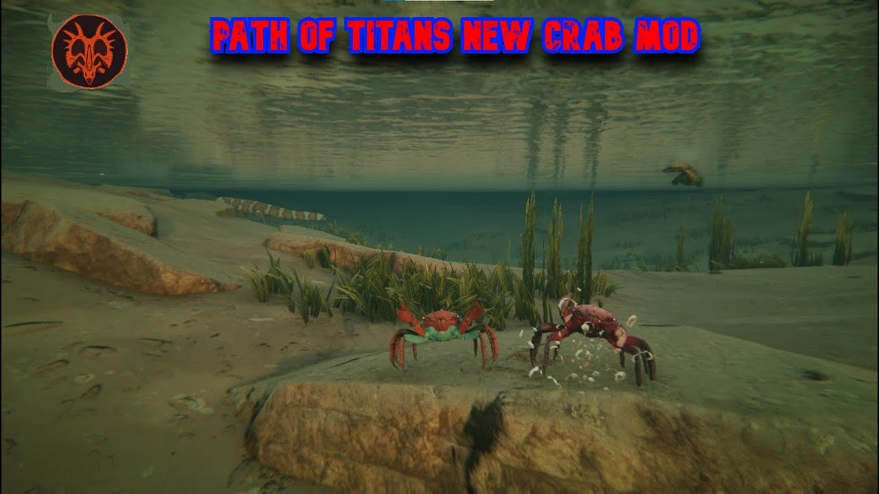 Trying out the new path of titans crab mod.
