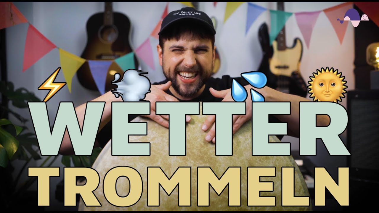 Wetter Trommeln | Nico von Spielklang | Musikalische Früherziehung