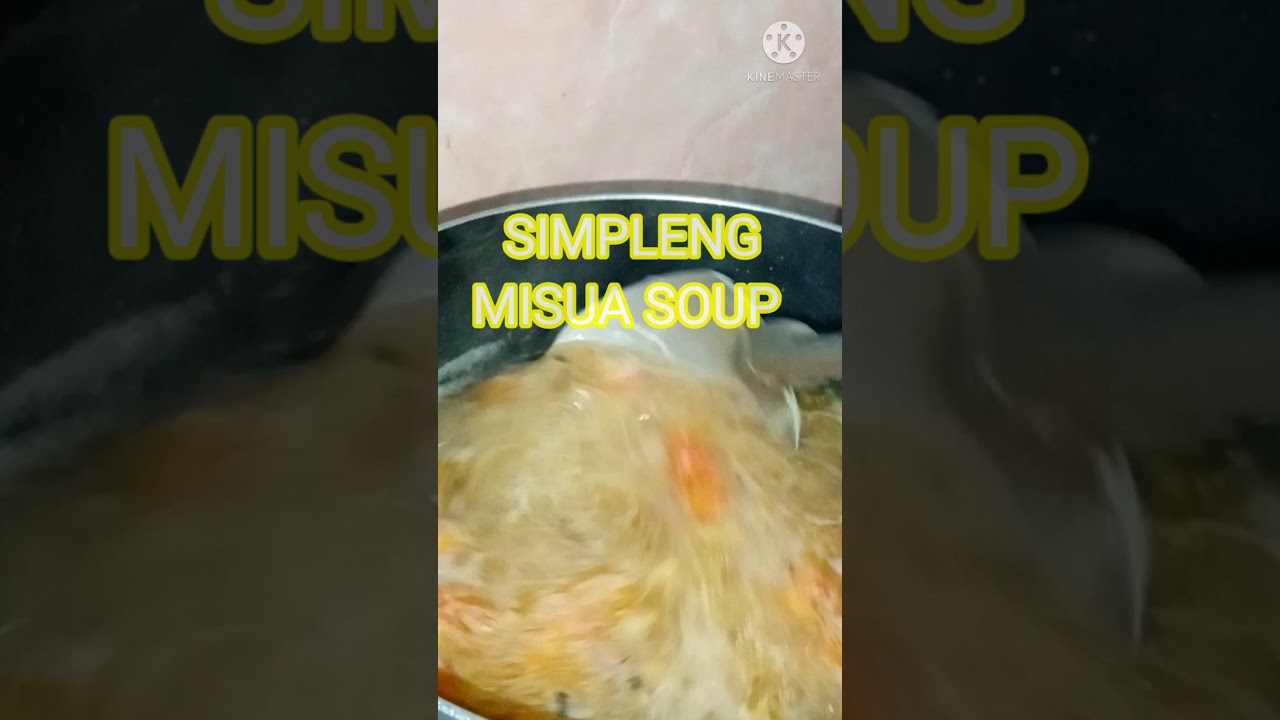 SIMPLENG MISUA SOUP // TRAILER // ULAM TIPID TIPS //ILOCANO RECIPE // #shorts