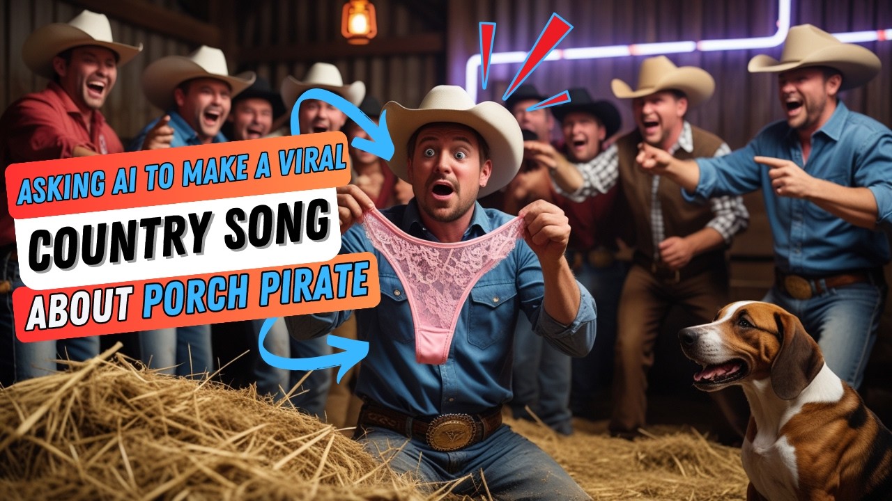 Stole a Package, Got a Pink Thong Surprise 🤠😂 | Hilarious Country Song with a Twangy Twist!
