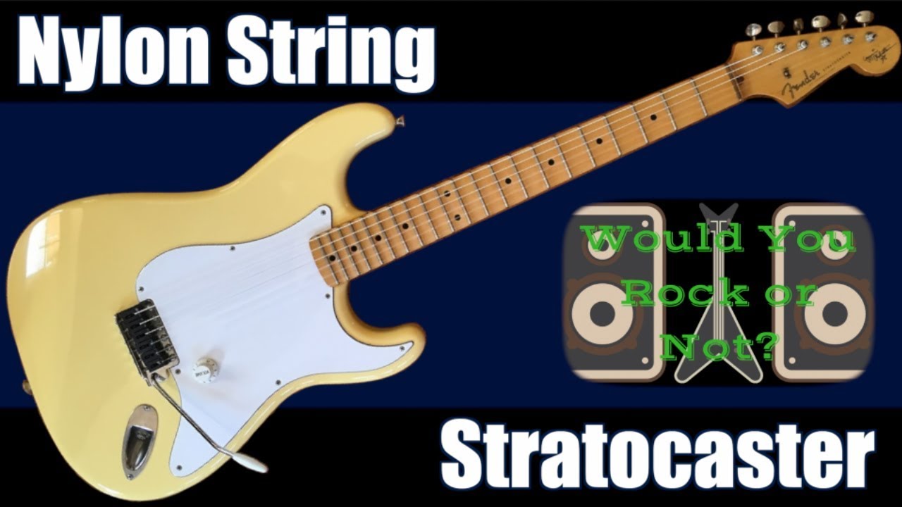 This Strat is CRAZY! | 1996 Nylon String Fender Stratocaster Yngwie Malmsteen Signature | WYRON 194