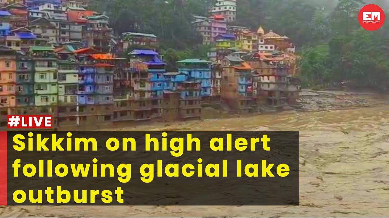 #Live | Sikkim on high alert following glacial lake outburst, one dead