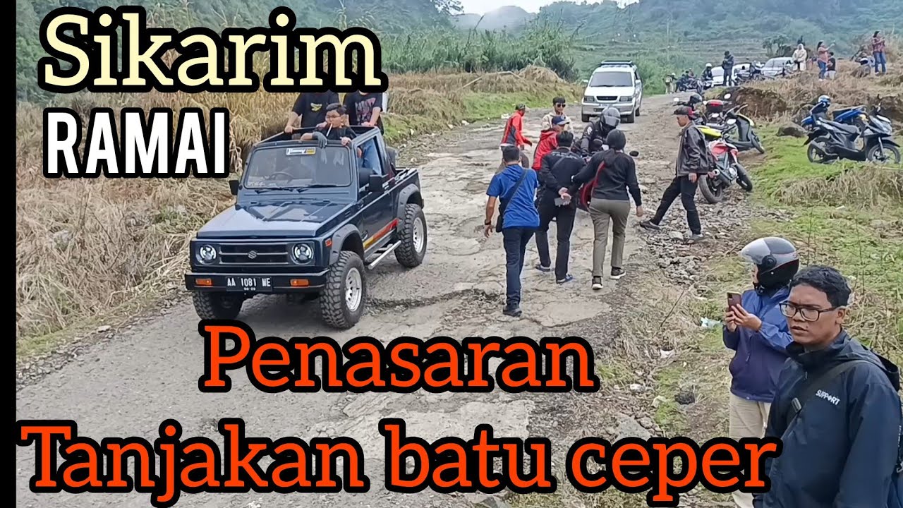 Kumpulan video tanjakan batuceper /Sikarim!! Semakin banyak warga yang penasaran!! 
