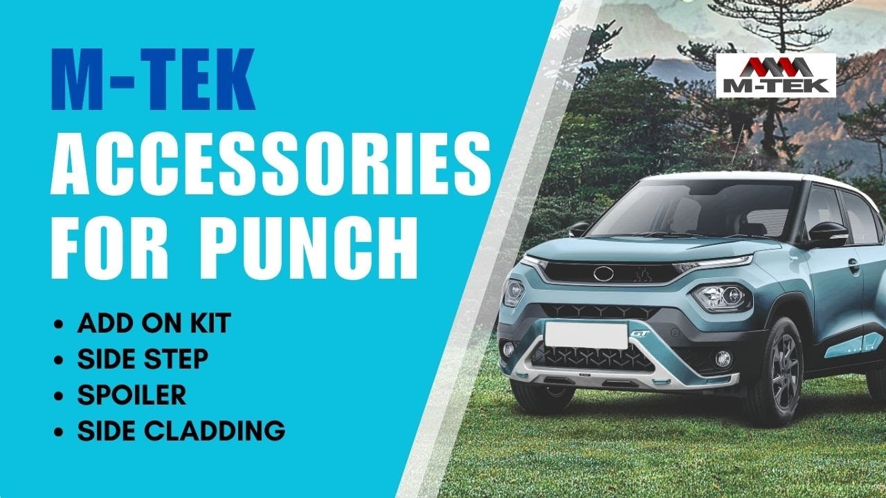 M-TEK Accessories for Punch modification. #modification #punch #tatapunch #caraccessories