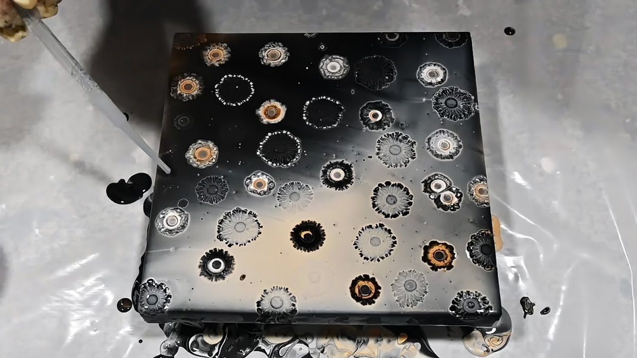 Art Soap Magic✨: Create Mesmerizing Cells with Acrylic Pouring