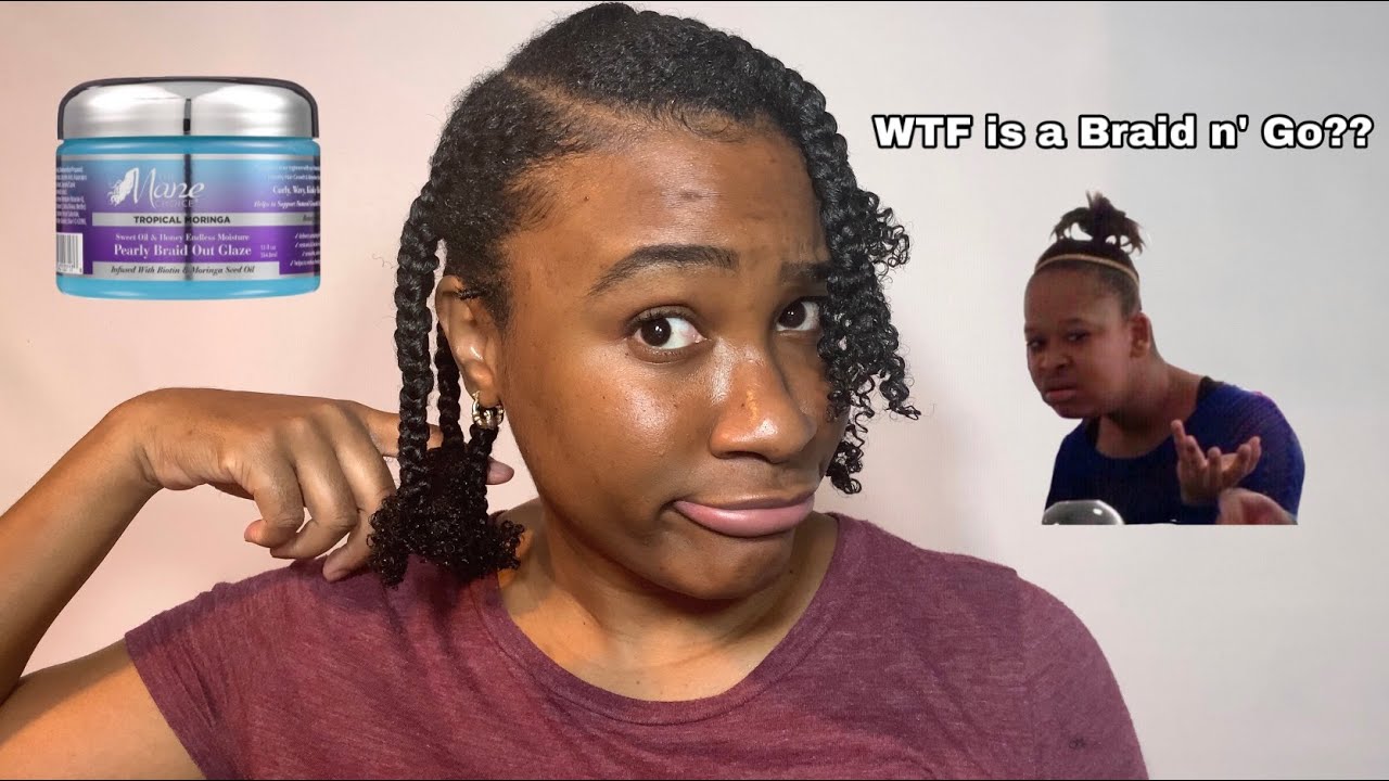 Braid N Go? | Mane Choice Tropical Moringa Pearly Braidout Glaze