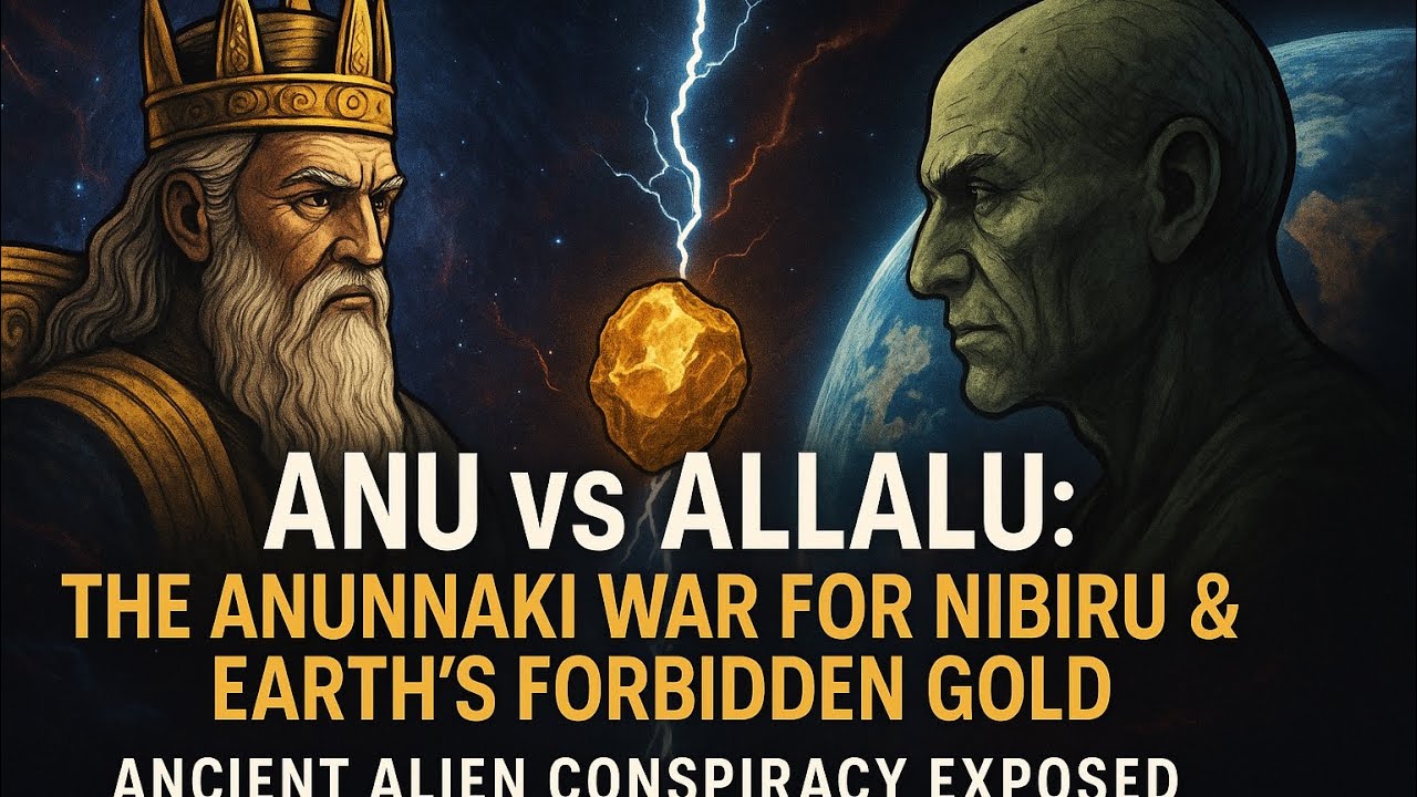 Anu vs Allalu:The Anunnaki War for Nibiru & Earth&rsquo;s Forbidden Gold |Ancient Alien Conspiracy Exposed