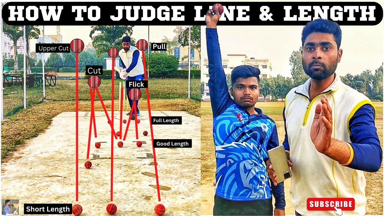 😱How To Judge Line And Length Of Ball In Cricket | Basic Drills, Tips And Full Guide In Hindi