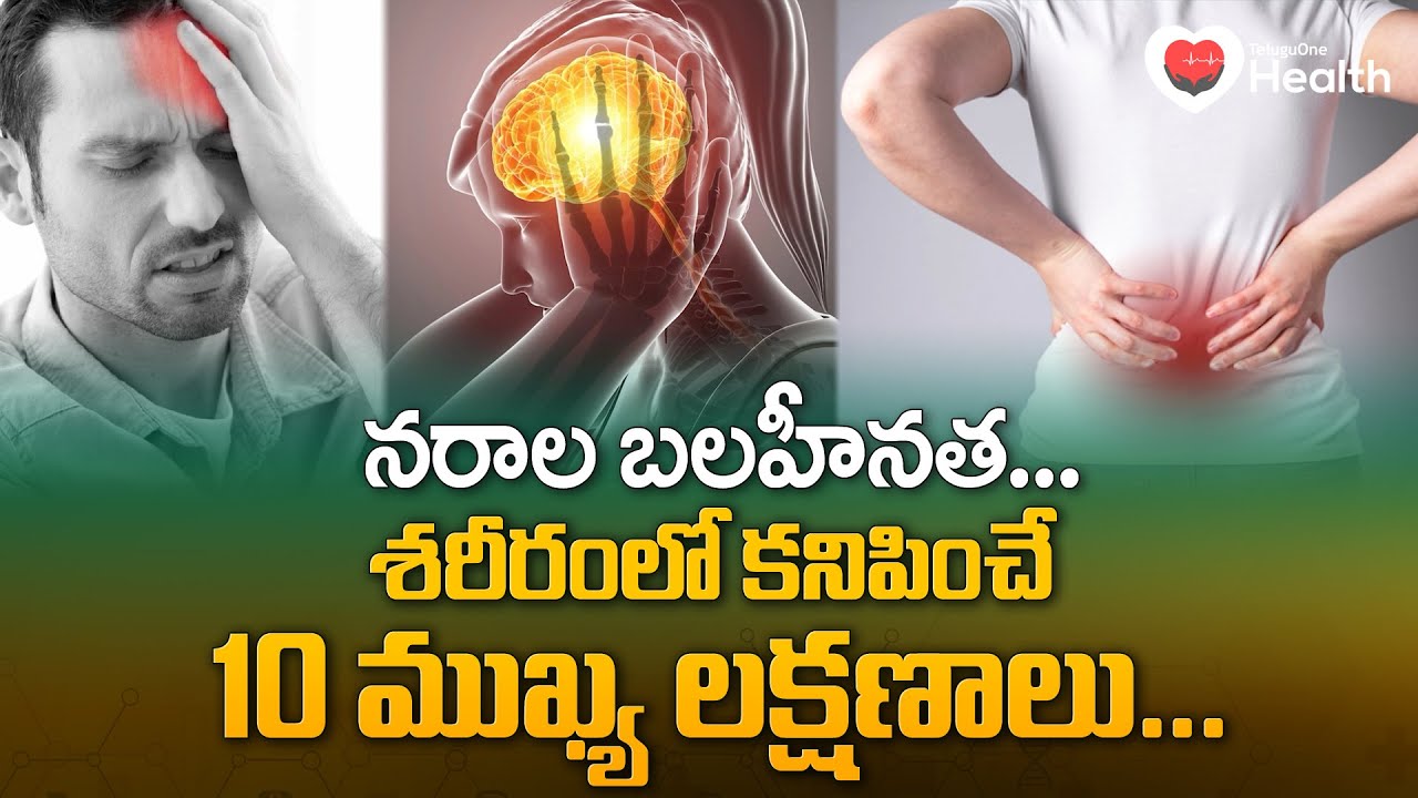 Nerve Weakness Causes & Symptoms | నరాల బలహీనత శరీరంలో కనిపించే 10 ముఖ్య లక్షణాలు | TeluguOne Health