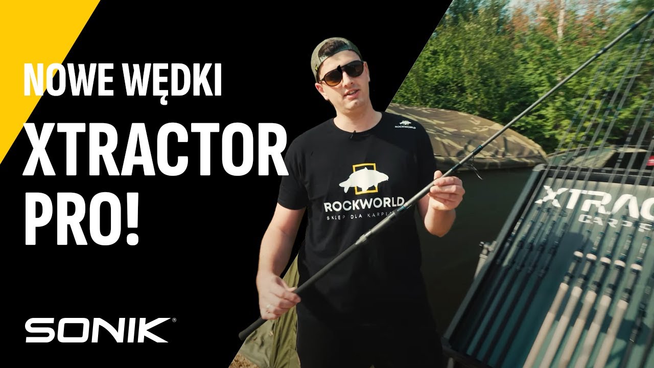 NOWOŚĆ-P&oacute;łteleskopowe karpi&oacute;wki SONIK XTRACTOR PRO