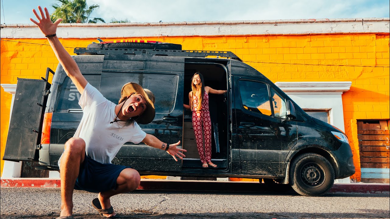 Surf Road Trip In A $100,000 Custom Van Through Baja, Mexico