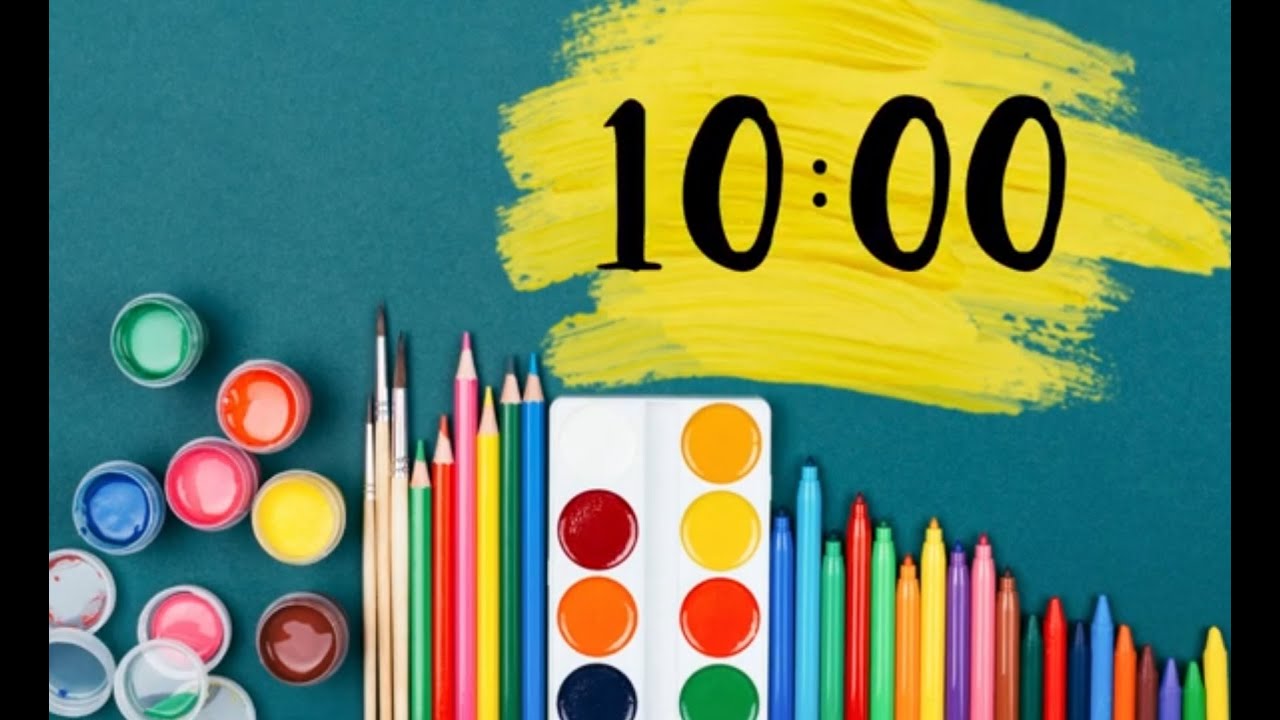 10 Minute Art Themed Timer
