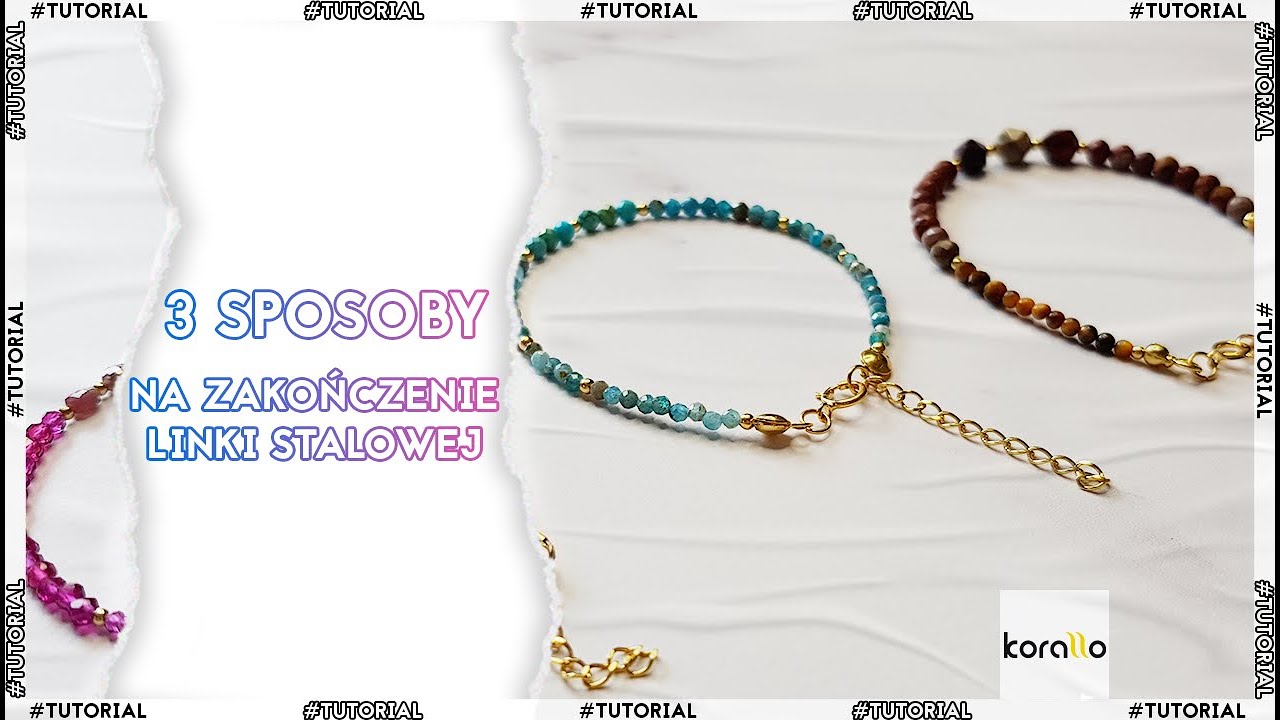 3 sposoby na zakończenie linki stalowej - Biżuteryjne ABC #1