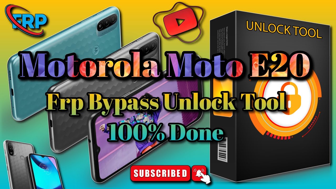 Motorola Moto E20 Frp Bypass || How To Fix Frp Unlock Tool || @RSMobileStore4670