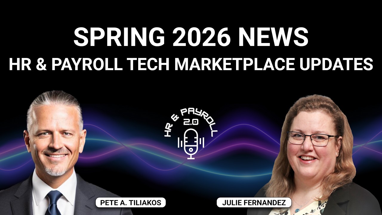 HR & Payroll Tech Marketplace News & Updates (Spring 2026, April)