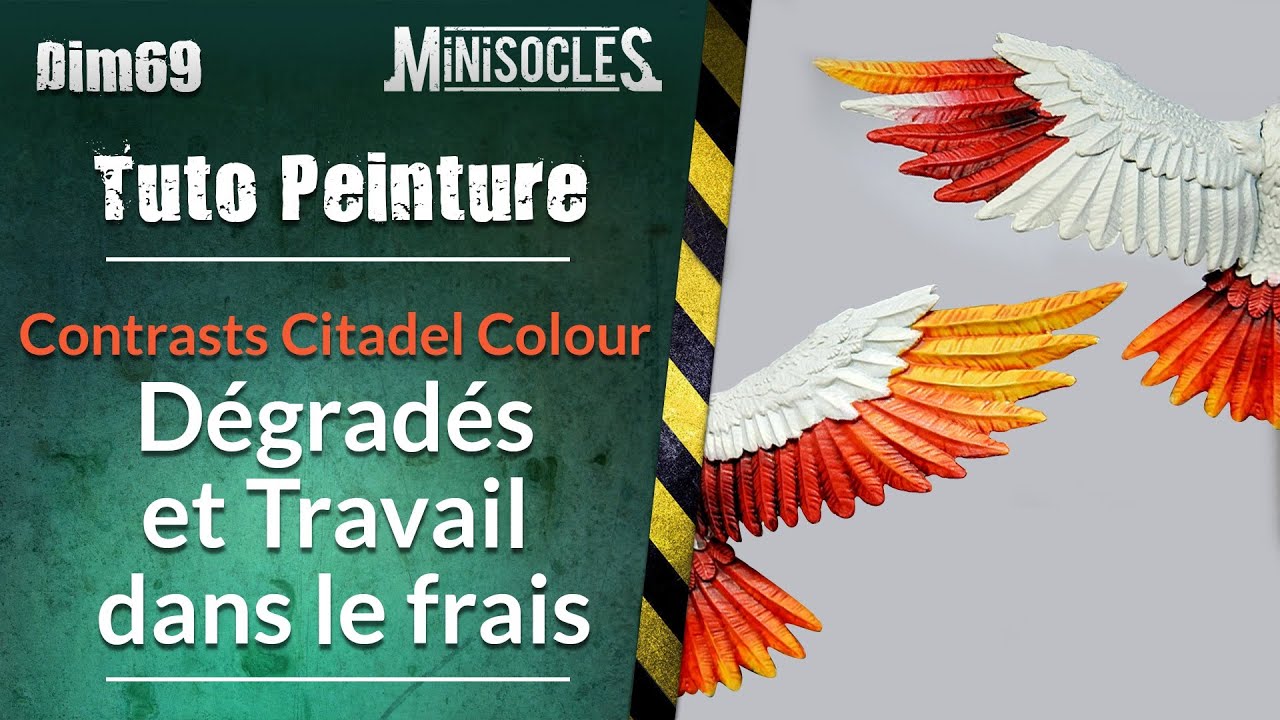 Peinture sur figurines [TUTO] : Gamme Contrast Citadel Colour, dégradés et peinture dans le frais
