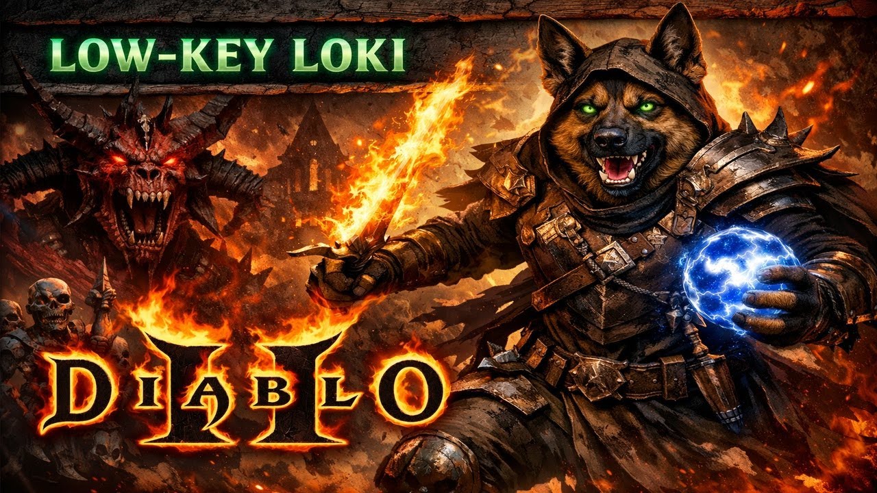 Diablo 2 Reign of the Warlock! Live Level Grind!