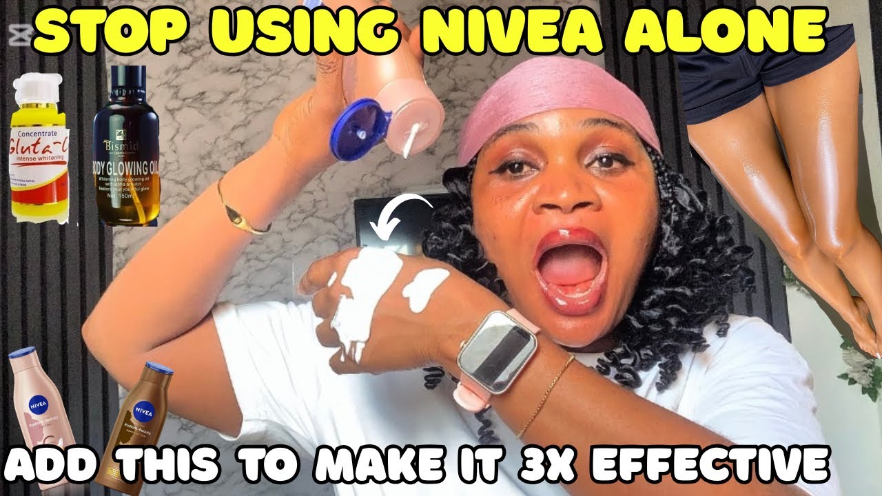 Stop Using NIVEA Lotion Alone! Add This for Toning & Glowing Skin ✨
