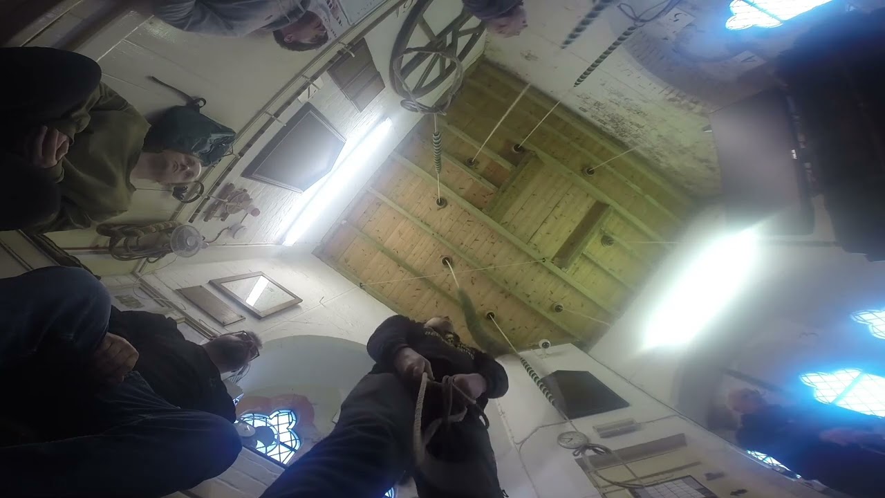 Ringing Up  at ST James Barrow In Furness