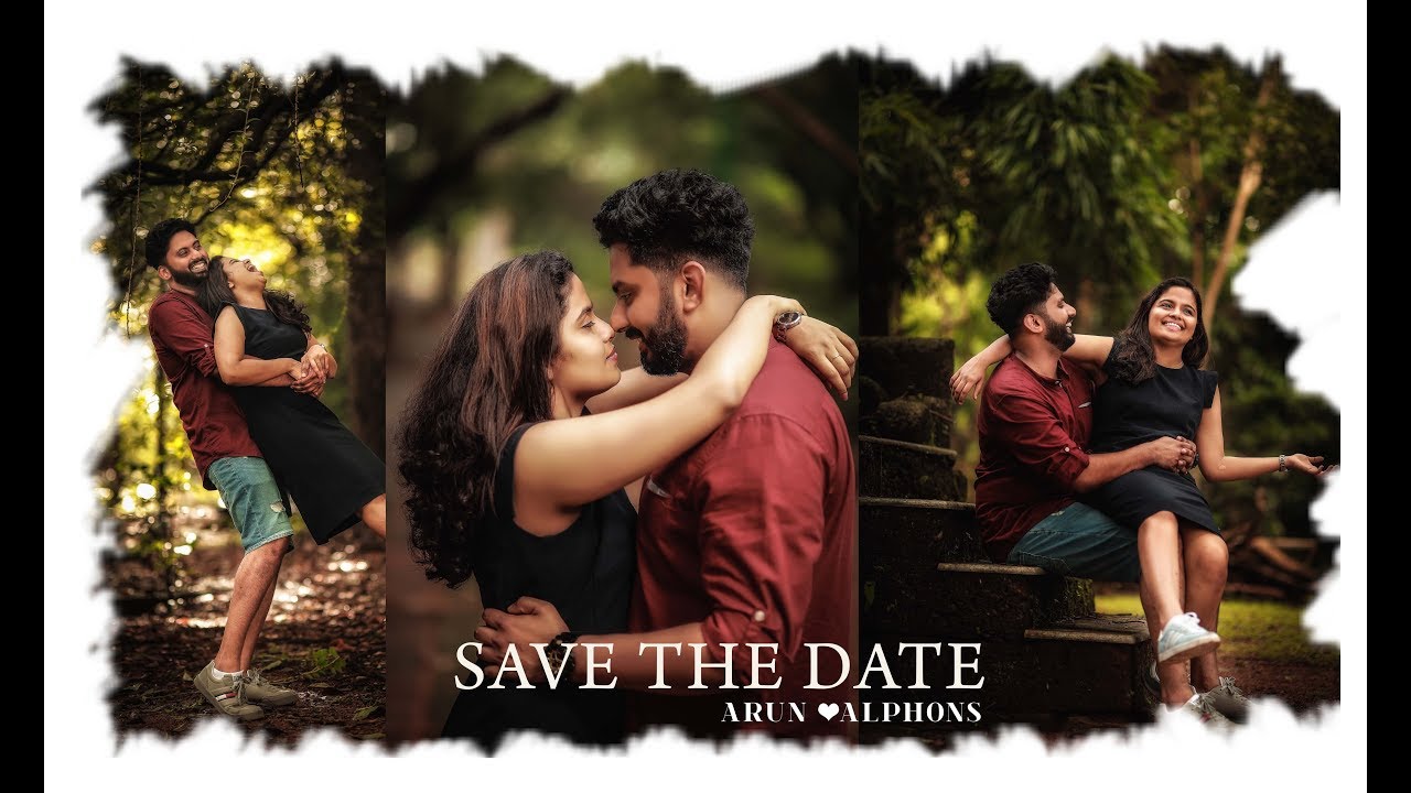 Christian Save the date at Shakthan Thampuran Palace