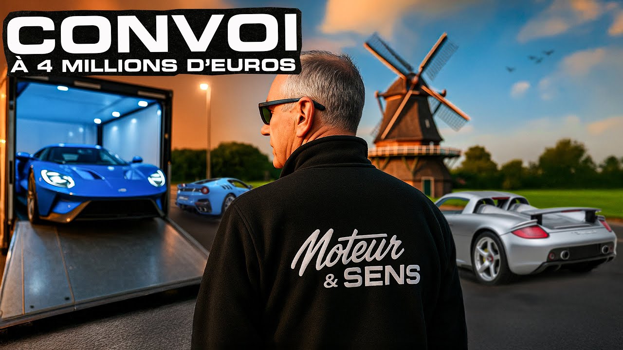 TRAVERSER L'EUROPE POUR DES SUPERCARS AVEC NOTRE CHAUFFEUR EDMOND (LE GOAT) !