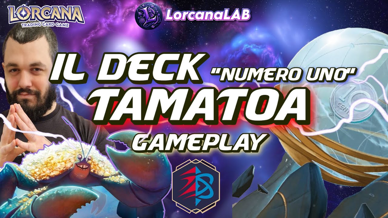 GAMEPLAY RUBY SAPPHIRE- TAMATOA È IL NUMERO 1? #lorcana #lorcanalab #ita #tier #gameplay #pixelborn