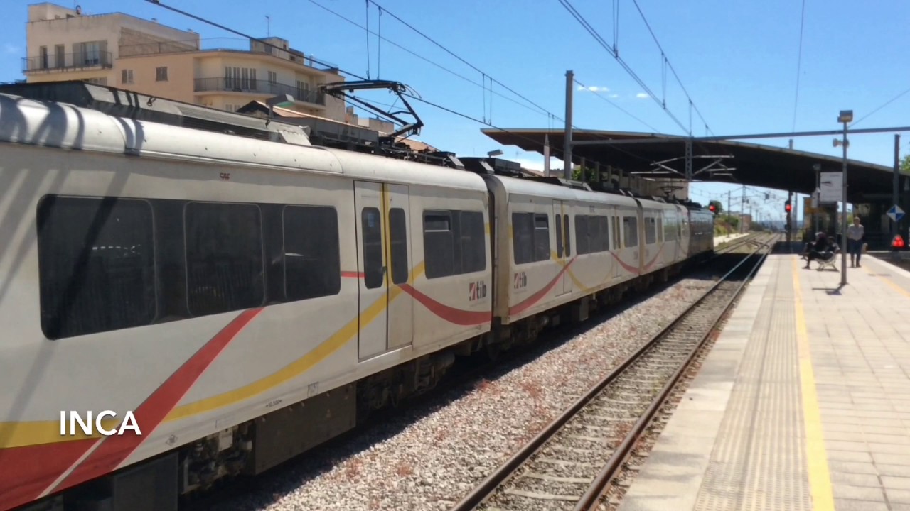 Railways of Spain, Majorca. Palma metro and main line services to Sa Pobla and Manacor.