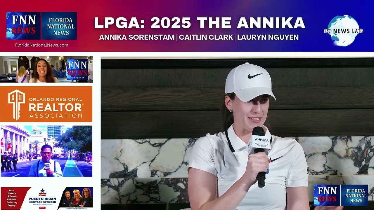 Annika Sorenstam, Caitlin Clark & Lauryn Nguyen Speak at 2025 ANNIKA Press Conference