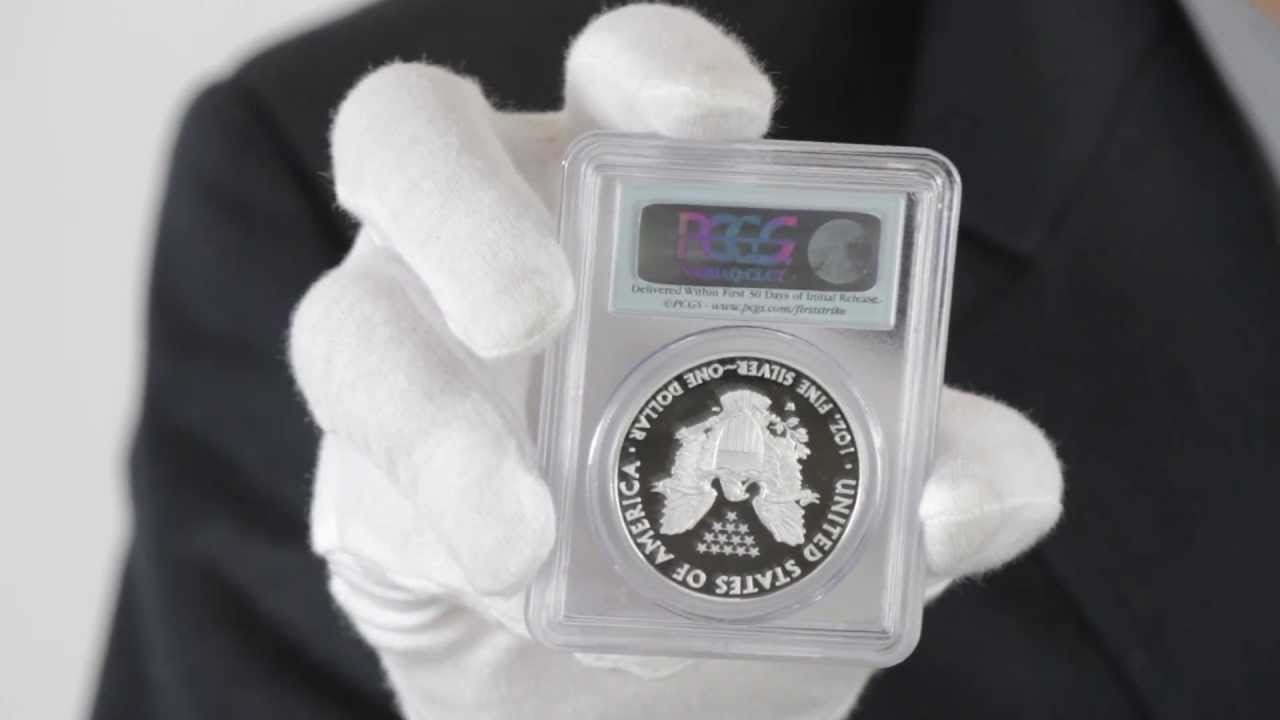 2013 W Proof American Silver Eagle PCGS PR70 First Strike | Goldmart