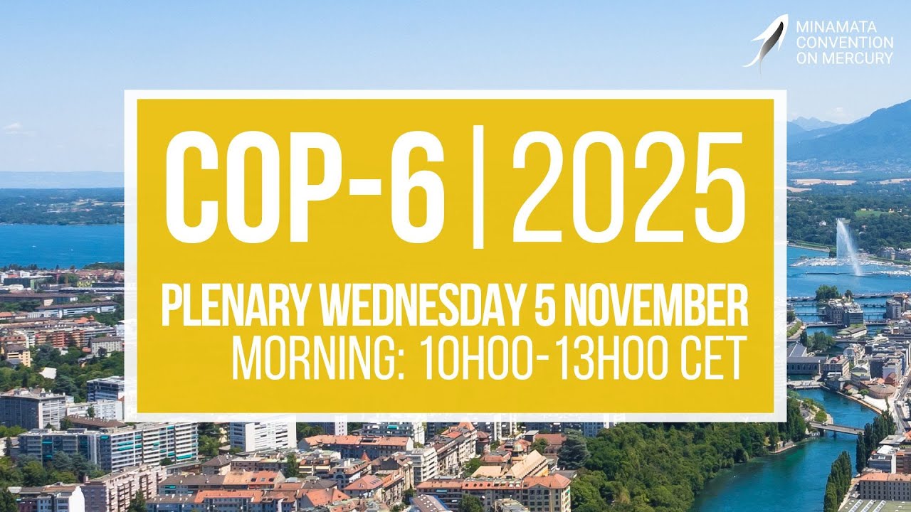 #MinamataCOP6: Morning Plenary (5 November 2025)
