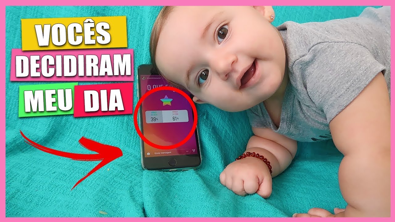 UM DIA CONTROLADA POR ENQUETES DO INSTAGRAM