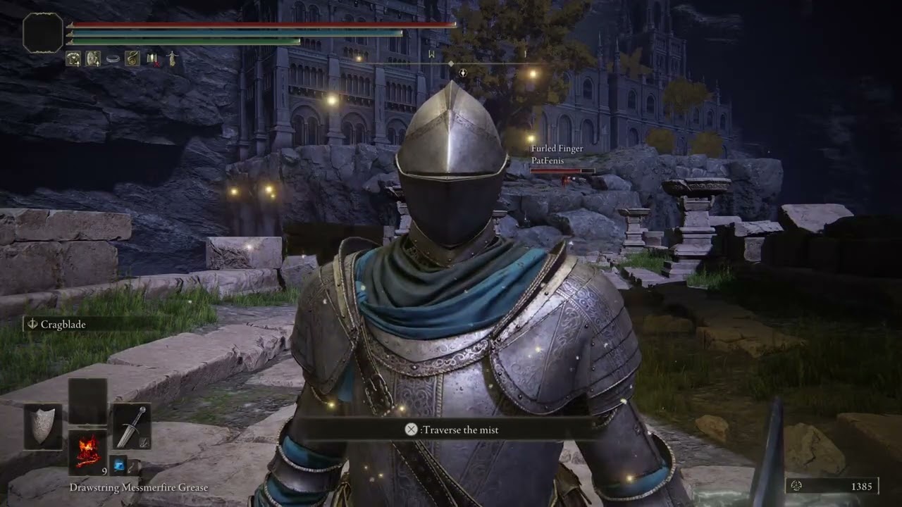 Mimic vs player The Knight build (Broadsword)