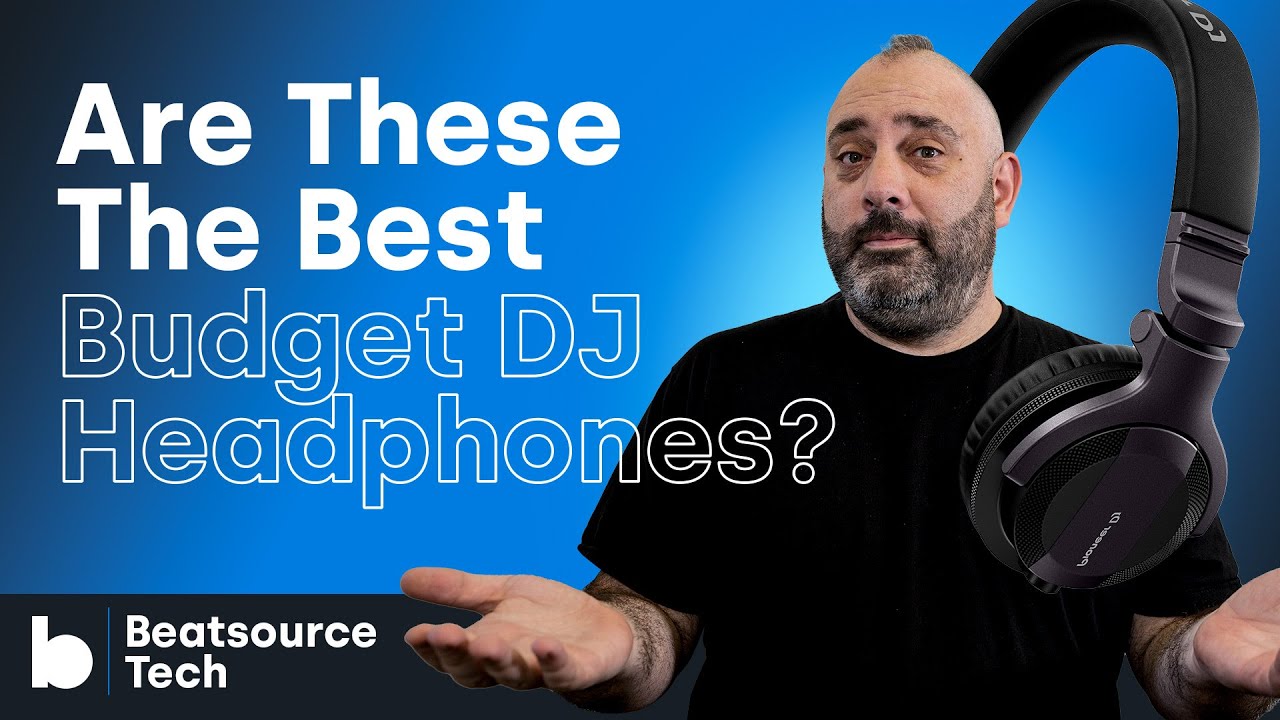 Are These The Best Budget DJ Headphones? Pioneer DJ HDJ-CUE1 & HDJ-CUE1BT Review | Beatsource Tech