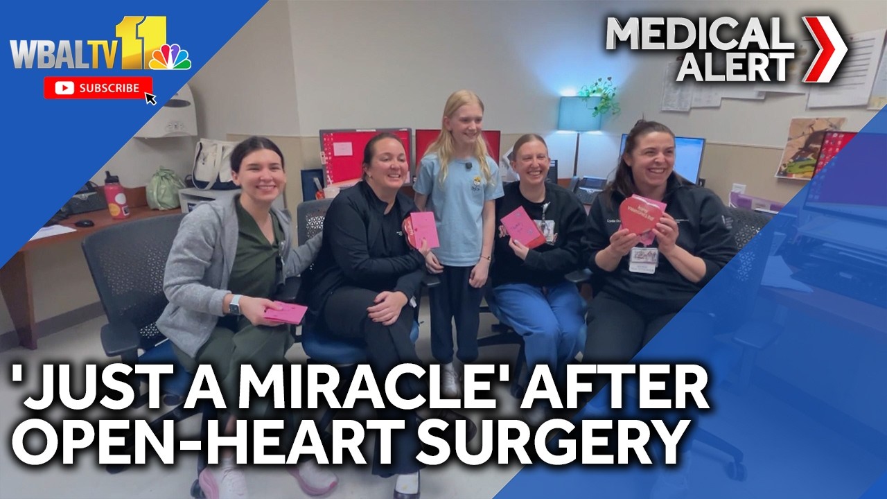 Girl returns to playing sports months after heart surgery