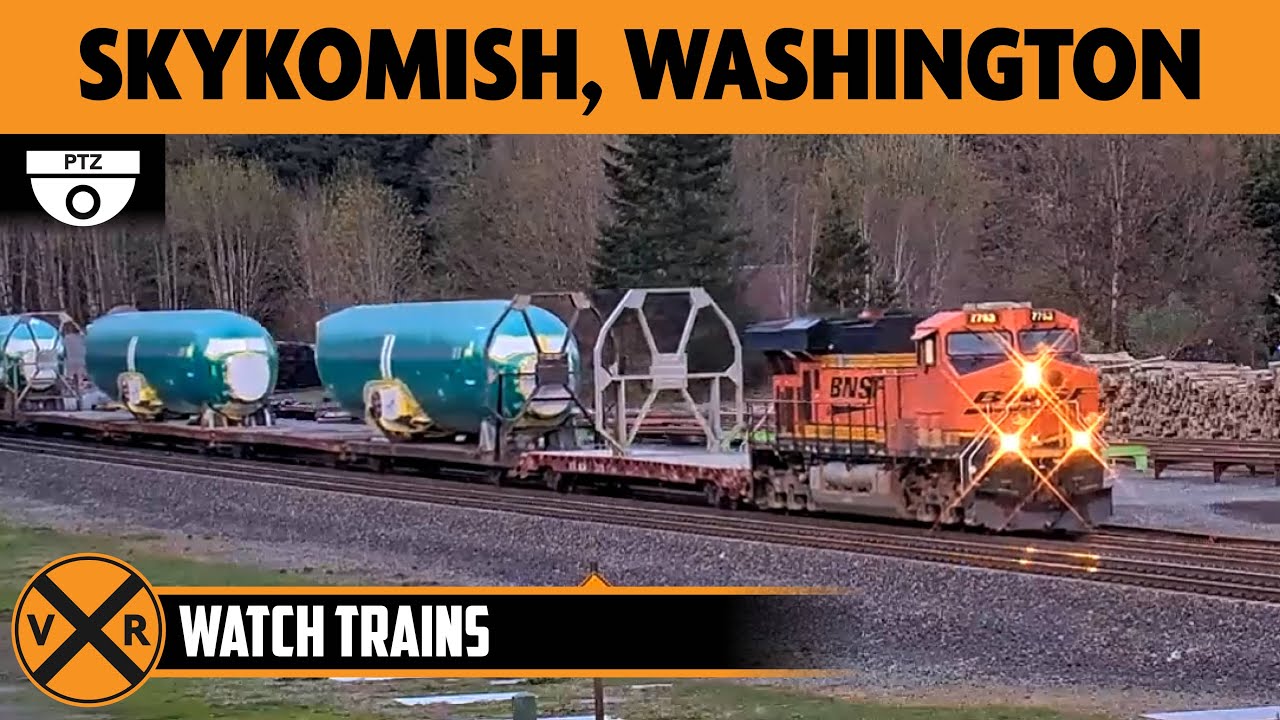 Skykomish, Washington, USA | LIVE Train Camera (PTZ)