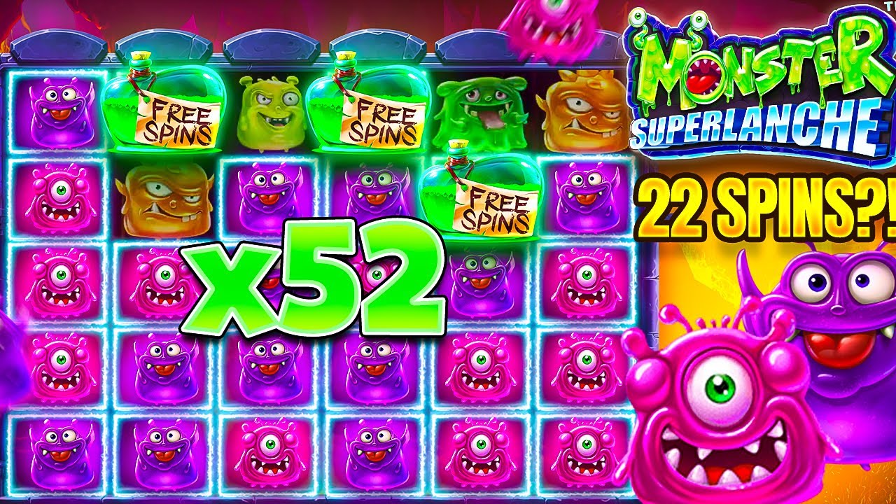 THIS MONSTER SUPERLANCHE BONUS KEPT RETRIGGERING&hellip; 22 SPIN BONUS!! (Bonus Buys)