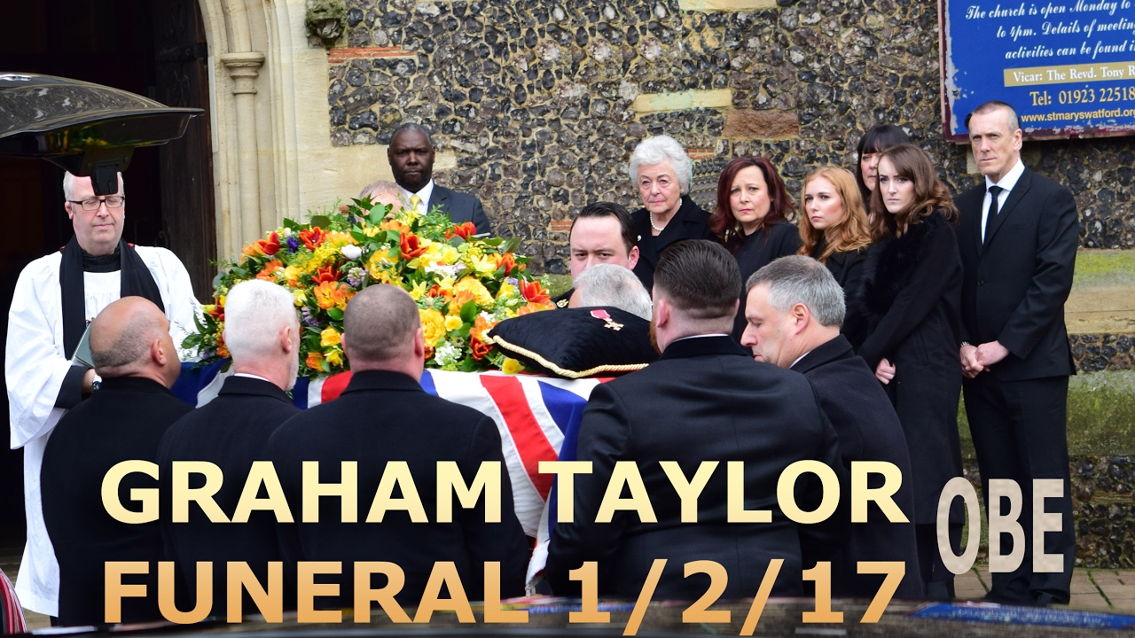 Farewell to a Legend: Football Manager Graham Taylor OBE - Funeral 2017
