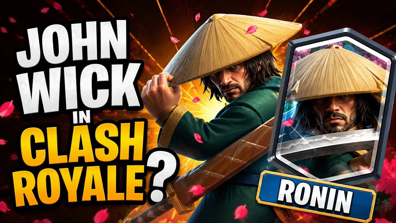 CLASH ROYALE: RONIN (NEW LEGENDARY CARD LEAKS)
