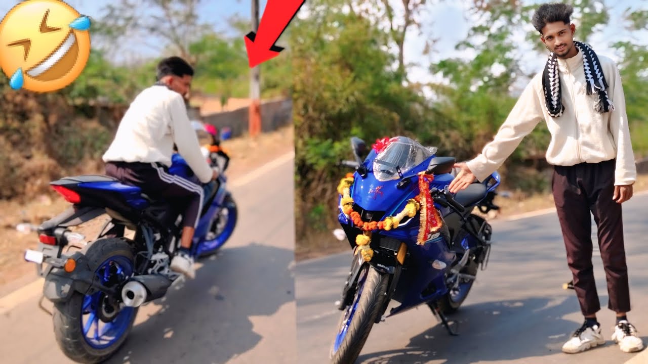 New Bike Leke Ride Karne Agaye 🤭 