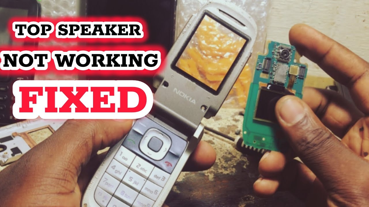 Nokia 2760 Flip || Earpiece Not Working FIXED💯 #smartphone #chargingport #automobile #tech