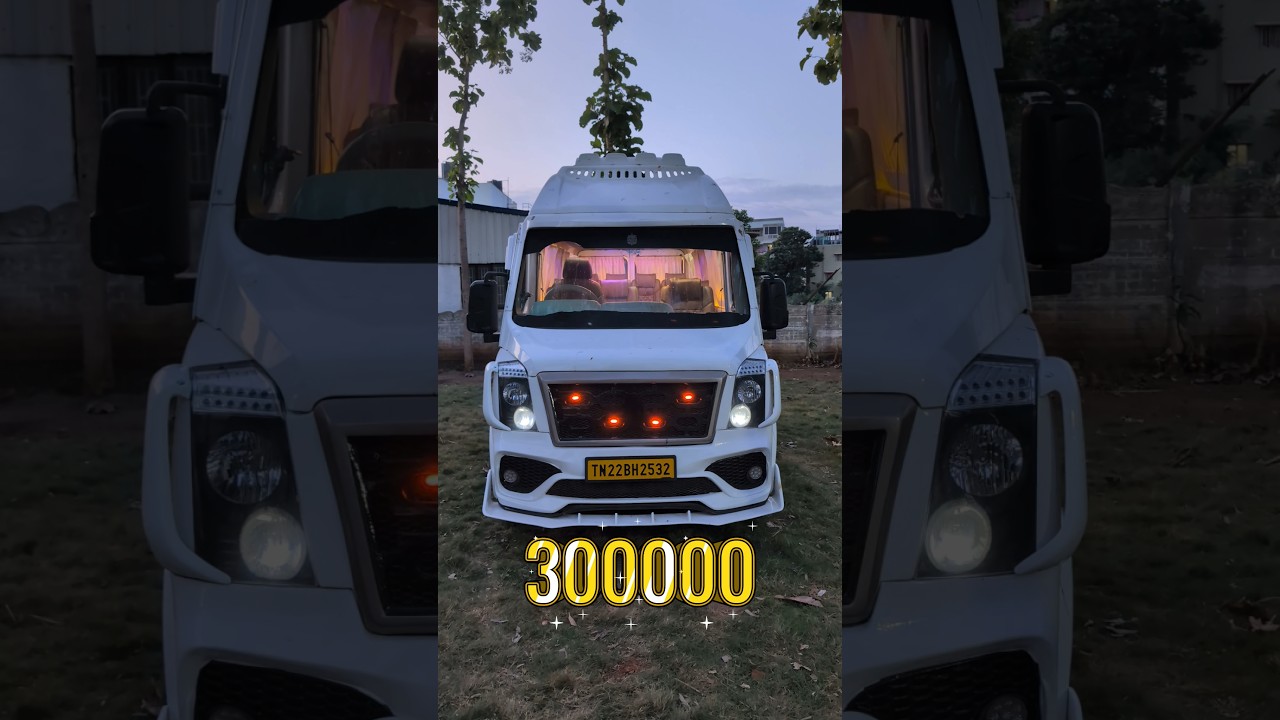 Low Budget Tempo Traveller Van Sales In Tamilnadu @DrivingRulesTamil