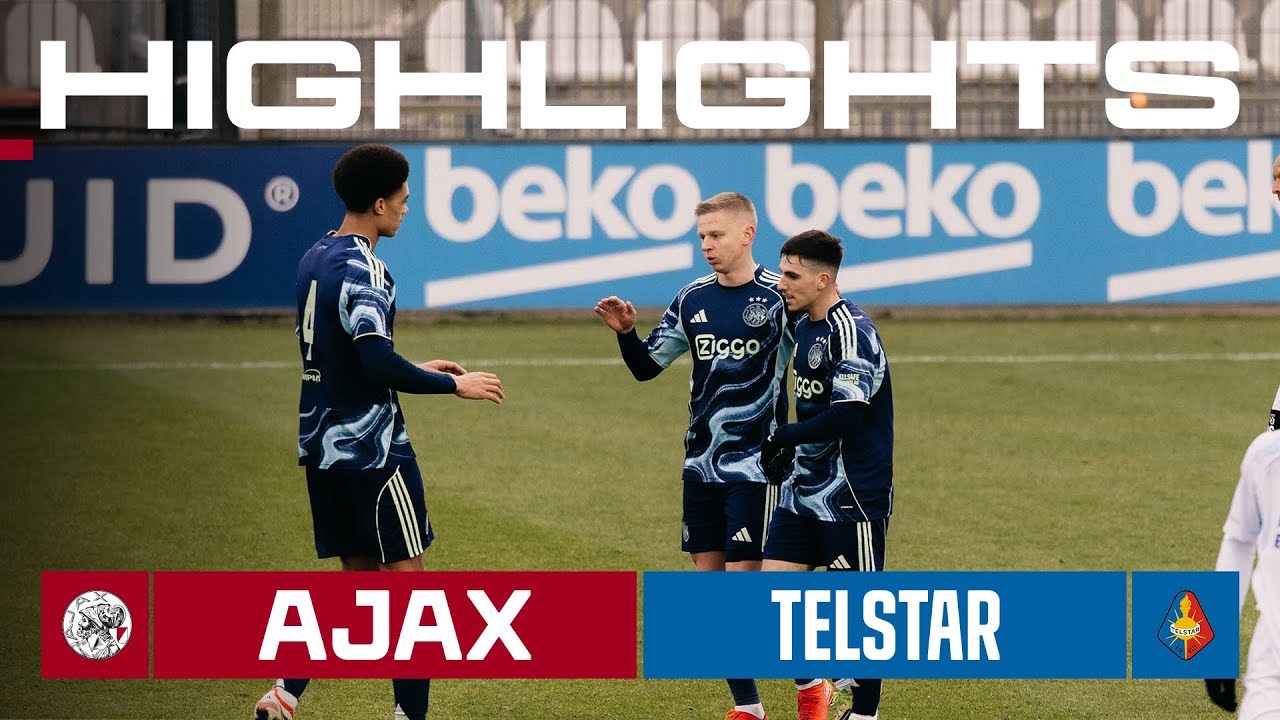 Zinchenko scores his first Ajax goal! | Highlights Ajax - Telstar | Friendly