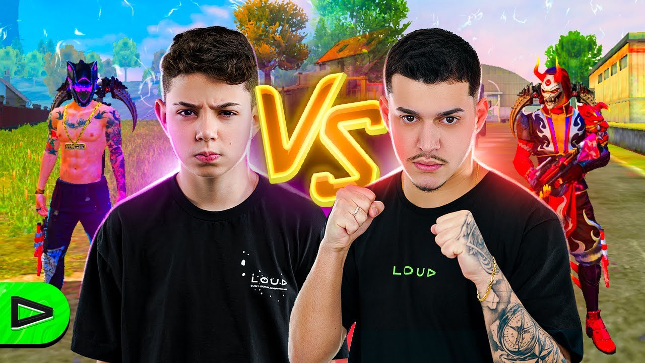 X1 LUCCA VS THURZIN NA LOUD FREE FIRE!!