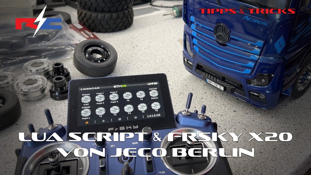 Lua Script auf der FRSKY X20 von Jeco Berlin / Tipps, Tricks & Tutorial