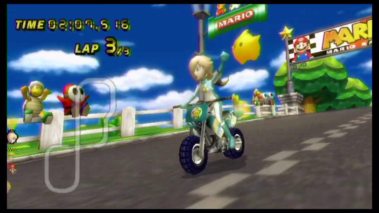 Mario Kart Wii: Flower Cup 100cc (Rosalina)