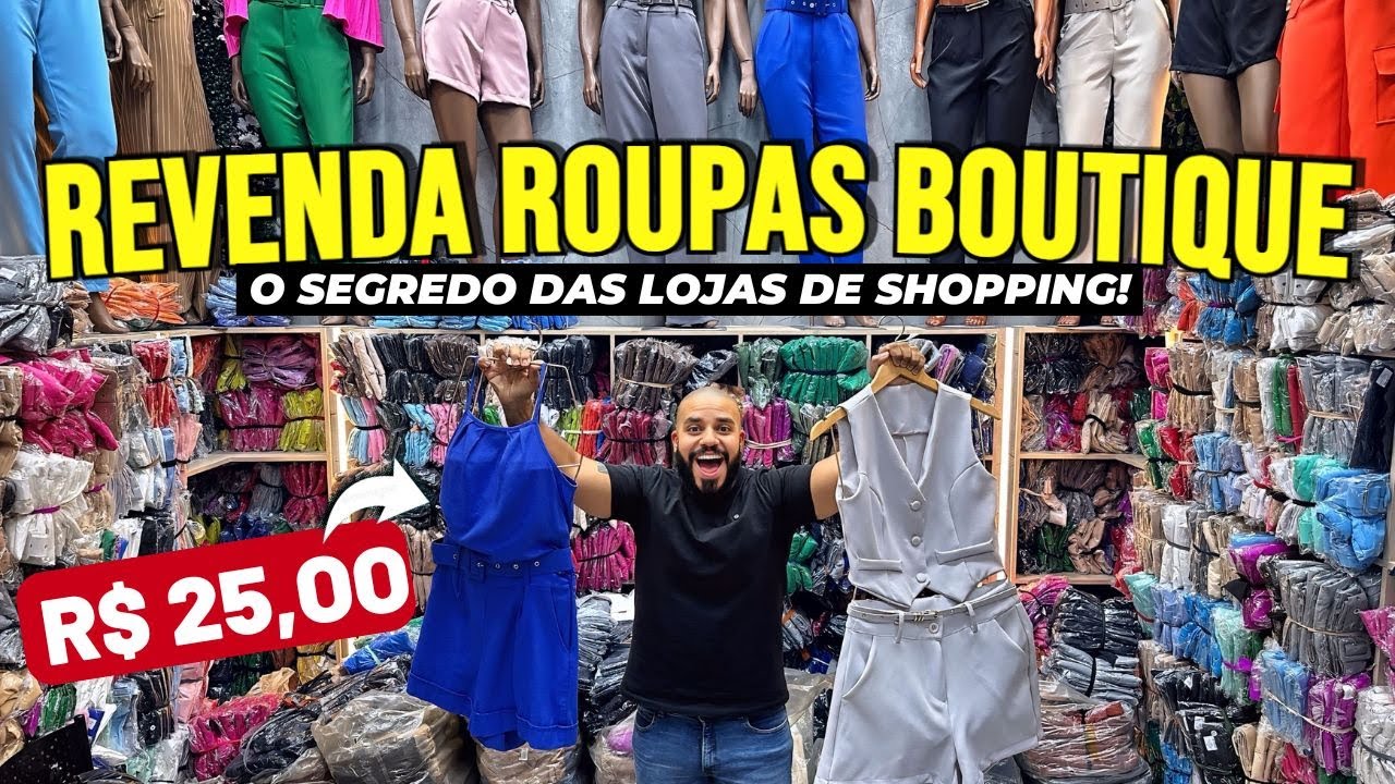 BRÁS | COMPRE ROUPAS CHIC PREMIUM POR 25 REAIS DIRETO DA FÁBRICA MODA BOUTIQUE NO BRÁS ATACADO 2025
